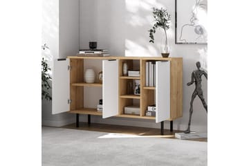 Konsol Schmida Sudamal Ek / Vit - Blå/Vit - Möbler - Bord & matgrupp - Avlastningsbord & sidobord - Konsolbord & hallbord