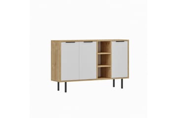 Konsol Schmida Sudamal Ek / Vit - Blå/Vit - Möbler - Bord & matgrupp - Avlastningsbord & sidobord - Konsolbord & hallbord