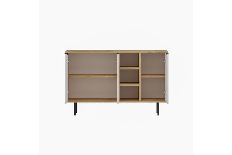 Konsol Schmida Sudamal Ek / Vit - Blå/Vit - Möbler - Bord & matgrupp - Avlastningsbord & sidobord - Konsolbord & hallbord