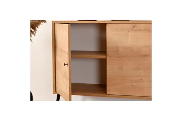 Konsol Selougate Ek - Mediumfärgat trä - Möbler - Bord & matgrupp - Avlastningsbord & sidobord - Konsolbord & hallbord