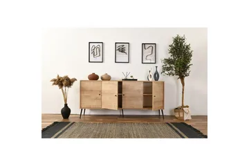 Konsol Selougate Ek - Mediumfärgat trä - Möbler - Bord & matgrupp - Avlastningsbord & sidobord - Konsolbord & hallbord