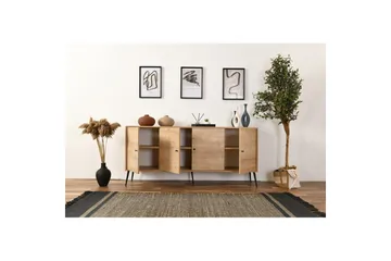 Konsol Selougate Ek - Mediumfärgat trä - Möbler - Bord & matgrupp - Avlastningsbord & sidobord - Konsolbord & hallbord