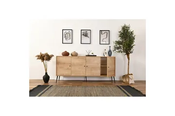 Konsol Selougate Ek - Mediumfärgat trä - Möbler - Bord & matgrupp - Avlastningsbord & sidobord - Konsolbord & hallbord