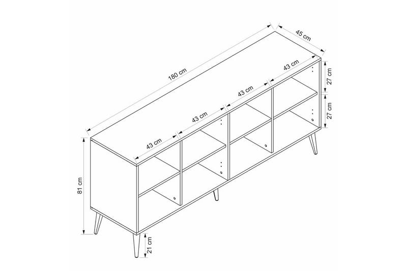 Konsol Syrri Sandsten - Sand - Möbler - Bord & matgrupp - Avlastningsbord & sidobord - Konsolbord & hallbord