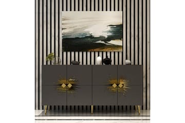 Konsol Tari Antracit / Rany - Antracit / Rany - Möbler - Bord & matgrupp - Avlastningsbord & sidobord - Konsolbord & hallbord