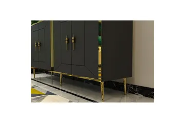 Konsol Virdel Antracit / Rany - Antracit / Rany - Möbler - Bord & matgrupp - Avlastningsbord & sidobord - Konsolbord & hallbord