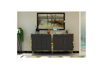 Konsol Virdel Antracit / Rany - Antracit / Rany - Möbler - Bord & matgrupp - Avlastningsbord & sidobord - Konsolbord & hallbord