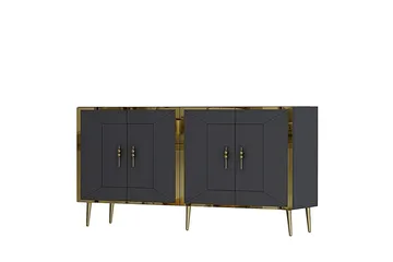 Konsol Virdel Antracit / Rany - Antracit / Rany - Möbler - Bord & matgrupp - Avlastningsbord & sidobord - Konsolbord & hallbord