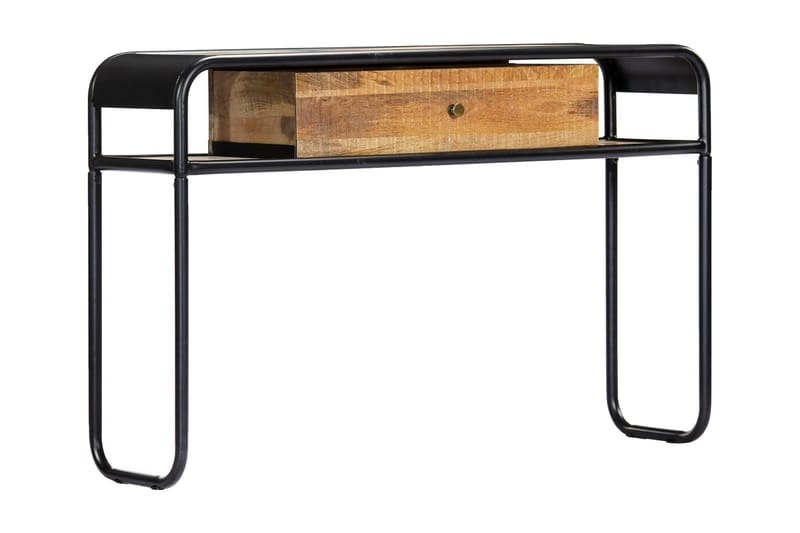 Konsolbord 118x30x75 cm massivt mangoträ - Brun - Konsolbord & hallbord - Avlastningsbord & sidobord - Hallförvaring