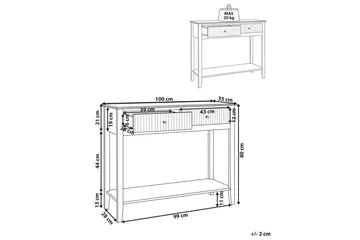 Konsolbord Assisi - Möbler - Bord & matgrupp - Avlastningsbord & sidobord - Konsolbord & hallbord
