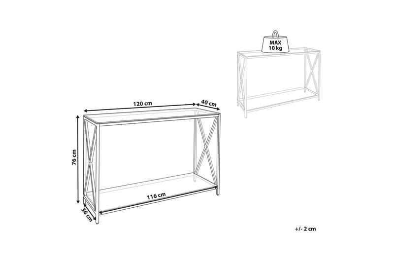 Konsolbord Audet - Möbler - Bord & matgrupp - Avlastningsbord & sidobord - Konsolbord & hallbord