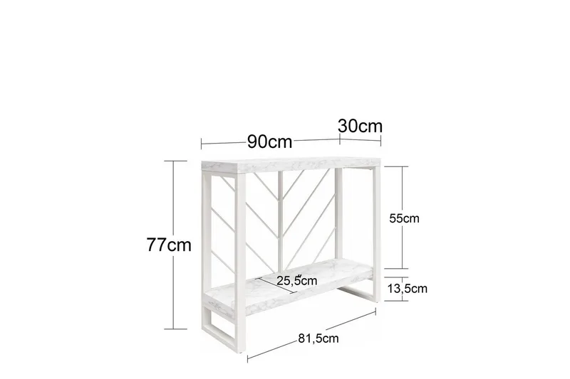 Konsolbord Brielle - Möbler - Bord & matgrupp - Avlastningsbord & sidobord - Konsolbord & hallbord