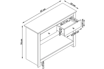 Konsolbord Emerald - Möbler - Bord & matgrupp - Avlastningsbord & sidobord - Konsolbord & hallbord