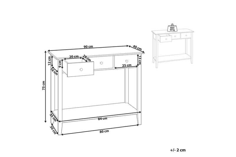 Konsolbord Galva - Möbler - Bord & matgrupp - Avlastningsbord & sidobord - Konsolbord & hallbord