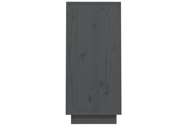 Konsolbord grå 60x34x75 cm massiv furu - Grå - Konsolbord & hallbord - Avlastningsbord & sidobord - Hallförvaring