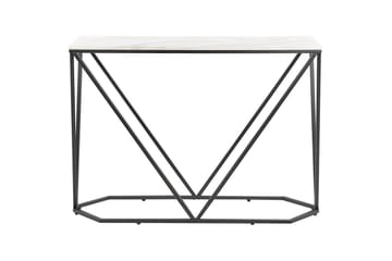 Konsolbord Hazen Vit, Svart - Vit, Svart - Möbler - Bord & matgrupp - Avlastningsbord & sidobord - Konsolbord & hallbord