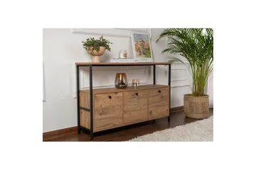 Konsolbord Hemani Atlantisk Furu Svart - Atlantisk Furu Svart - Möbler - Bord & matgrupp - Avlastningsbord & sidobord - Konsolbord & hallbord