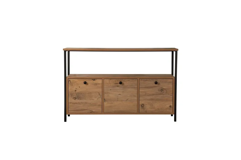 Konsolbord Hemani Atlantisk Furu Svart - Atlantisk Furu Svart - Möbler - Bord & matgrupp - Avlastningsbord & sidobord - Konsolbord & hallbord