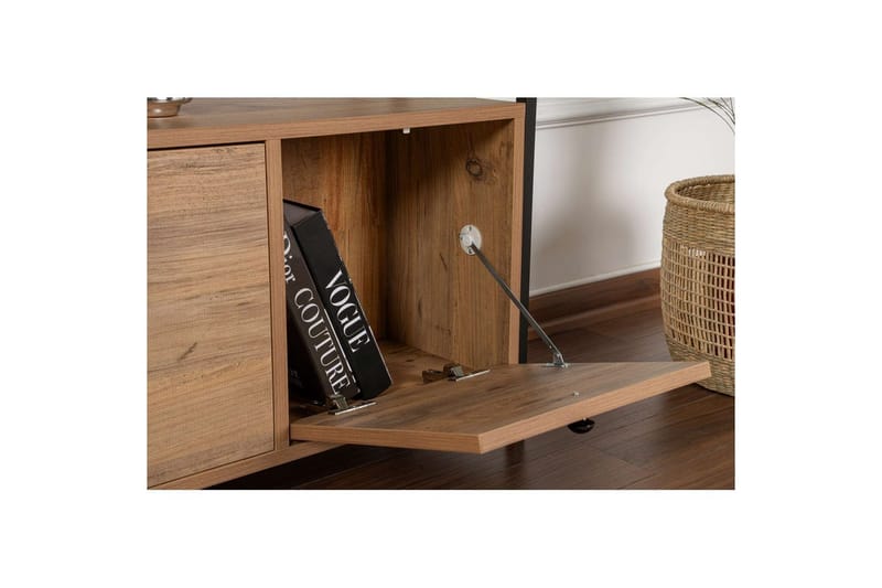 Konsolbord Hemani Atlantisk Furu Svart - Atlantisk Furu Svart - Möbler - Bord & matgrupp - Avlastningsbord & sidobord - Konsolbord & hallbord