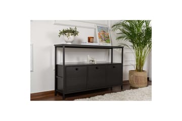 Konsolbord Hemani Trä Svart Svart - Trä Svart Svart - Möbler - Bord & matgrupp - Avlastningsbord & sidobord - Konsolbord & hallbord