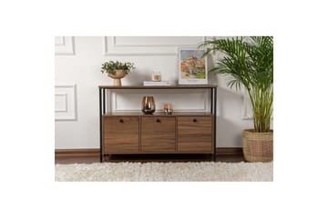 Konsolbord Hemani Valnöt Svart - Valnöt Svart - Möbler - Bord & matgrupp - Avlastningsbord & sidobord - Konsolbord & hallbord