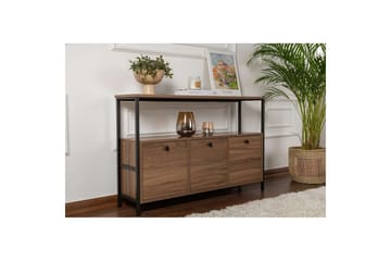 Konsolbord Hemani Valnöt Svart - Valnöt Svart - Möbler - Bord & matgrupp - Avlastningsbord & sidobord - Konsolbord & hallbord