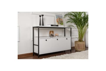 Konsolbord Hemani Vit Svart - Vit Svart - Möbler - Bord & matgrupp - Avlastningsbord & sidobord - Konsolbord & hallbord