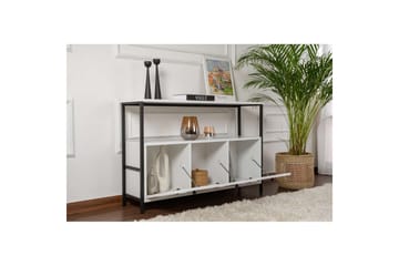 Konsolbord Hemani Vit Svart - Vit Svart - Möbler - Bord & matgrupp - Avlastningsbord & sidobord - Konsolbord & hallbord