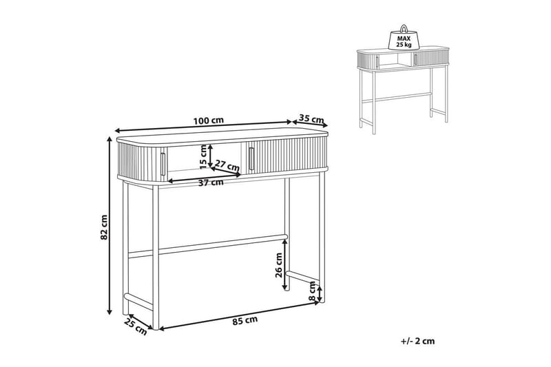 Konsolbord Jose - Möbler - Bord & matgrupp - Avlastningsbord & sidobord - Konsolbord & hallbord