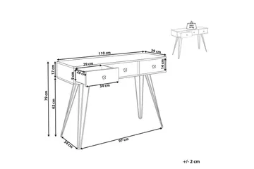 Konsolbord Malsala - Möbler - Bord & matgrupp - Avlastningsbord & sidobord - Konsolbord & hallbord