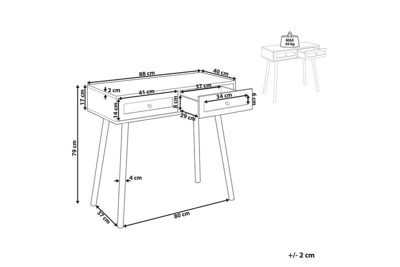 Konsolbord Odell - Möbler - Bord & matgrupp - Avlastningsbord & sidobord - Konsolbord & hallbord