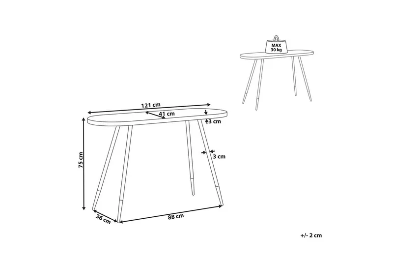 Konsolbord Ramona - Möbler - Bord & matgrupp - Avlastningsbord & sidobord - Konsolbord & hallbord