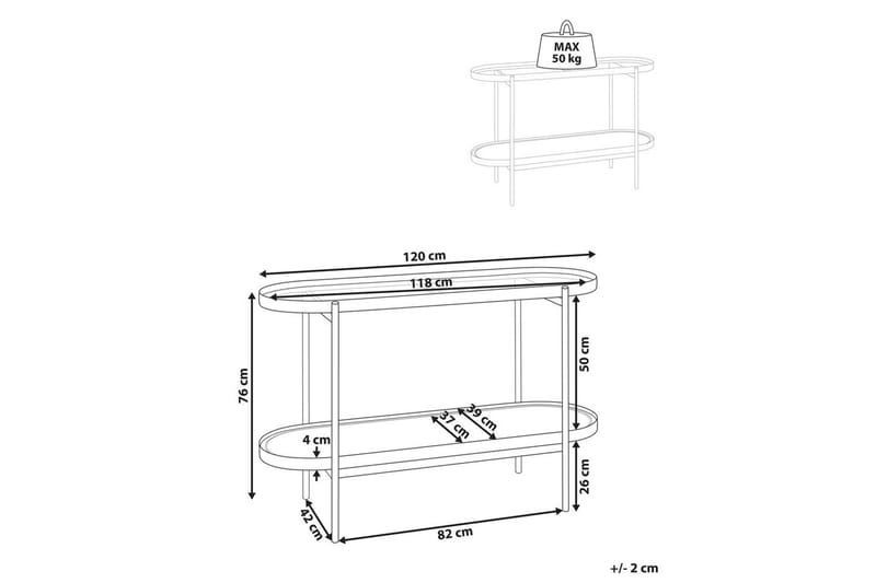 Konsolbord Reno - Möbler - Bord & matgrupp - Avlastningsbord & sidobord - Konsolbord & hallbord
