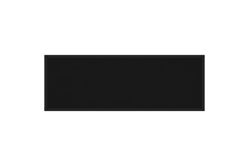 Konsolbord svart 100x35x75 cm härdat glas - Svart - Konsolbord & hallbord - Avlastningsbord & sidobord - Hallförvaring