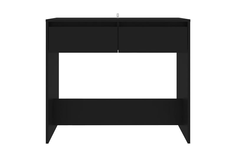Konsolbord svart 89x41x76,5 cm stål - Svart - Konsolbord & hallbord - Avlastningsbord & sidobord - Hallförvaring