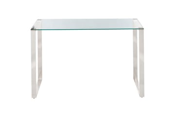 Konsolbord Tilon Silver, Transparent - Silver, Transparent - Möbler - Bord & matgrupp - Avlastningsbord & sidobord - Konsolbord & hallbord