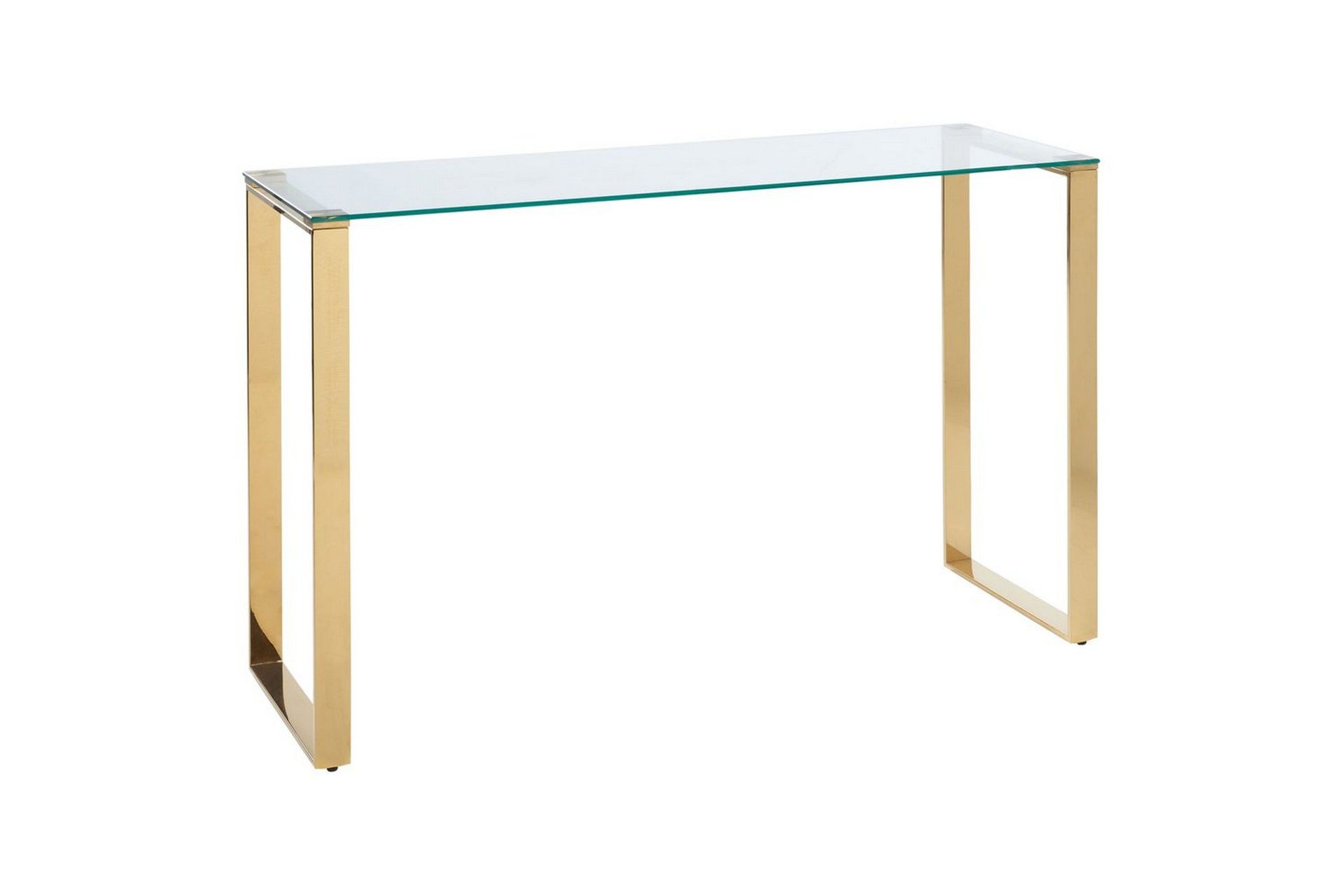 Tilon Konsolbord Tilon Transparent, guld Transparent, guld - Möbler | Chilli