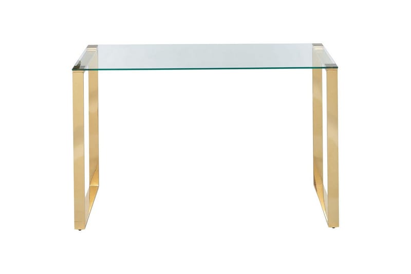 Konsolbord Tilon Transparent, guld - Transparent, guld - Möbler - Bord & matgrupp - Avlastningsbord & sidobord - Konsolbord & hallbord