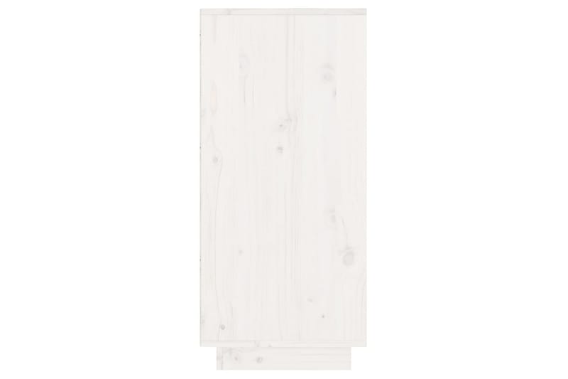 Konsolbord vit 60x34x75 cm massiv furu - Vit - Konsolbord & hallbord - Avlastningsbord & sidobord - Hallförvaring