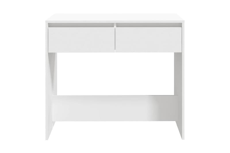 Konsolbord vit 89x41x76,5 cm stål - Vit - Konsolbord & hallbord - Avlastningsbord & sidobord - Hallförvaring