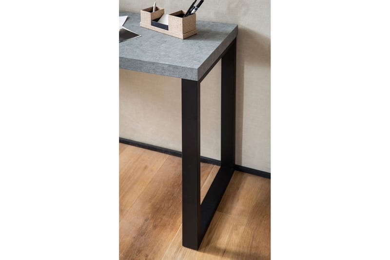 Konsolbord Wohnling 120 cm modern konsol med metallben Grå - Grå - Möbler - Bord & matgrupp - Avlastningsbord & sidobord - Konsolbord & hallbord