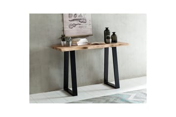 Konsolbord Wohnling Gaya massivt trä lantlig stil med träd kant - Möbler - Bord & matgrupp - Avlastningsbord & sidobord - Konsolbord & hallbord