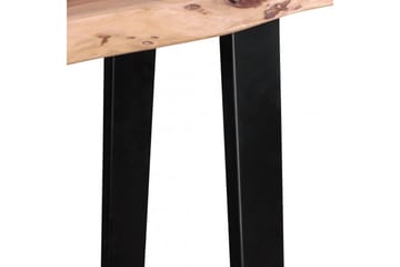 Konsolbord Wohnling Gaya massivt trä lantlig stil med träd kant - Möbler - Bord & matgrupp - Avlastningsbord & sidobord - Konsolbord & hallbord