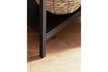 Konsolbord Wohnling Massivt trä 100 cm 2 lådor industrihus stil med Wienerkorg - Möbler - Bord & matgrupp - Avlastningsbord & sidobord - Konsolbord & hallbord