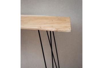 Konsolbord Wohnling Massivt trä stiftben träkant 150 cm - Möbler - Bord & matgrupp - Avlastningsbord & sidobord - Konsolbord & hallbord