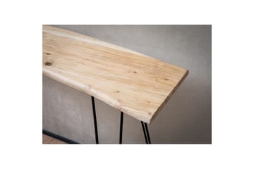 Konsolbord Wohnling Massivt trä stiftben träkant 150 cm - Möbler - Bord & matgrupp - Avlastningsbord & sidobord - Konsolbord & hallbord