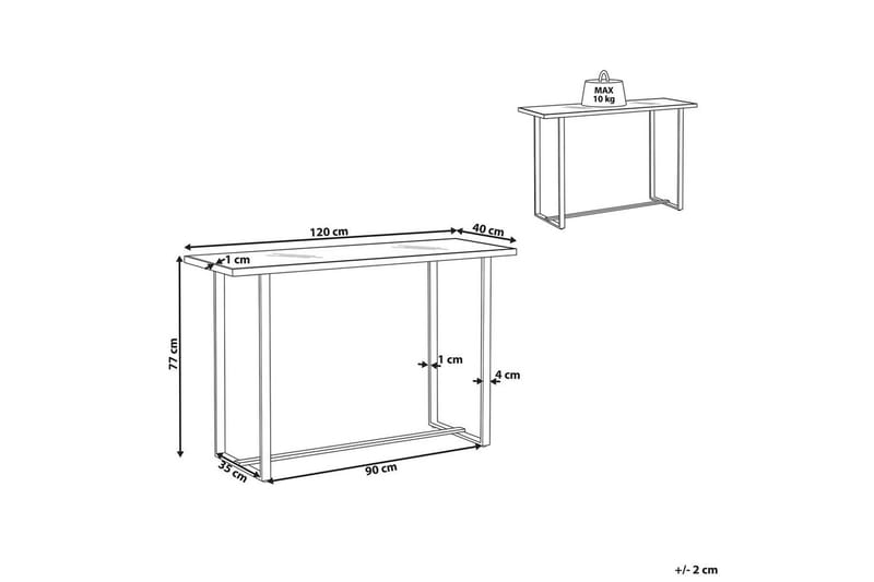 Konsolbord Plano - Möbler - Bord & matgrupp - Avlastningsbord & sidobord - Konsolbord & hallbord