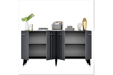 Konsollbord Aselna 150 cm - Antracit/Silver - Möbler - Bord & matgrupp - Avlastningsbord & sidobord - Konsolbord & hallbord
