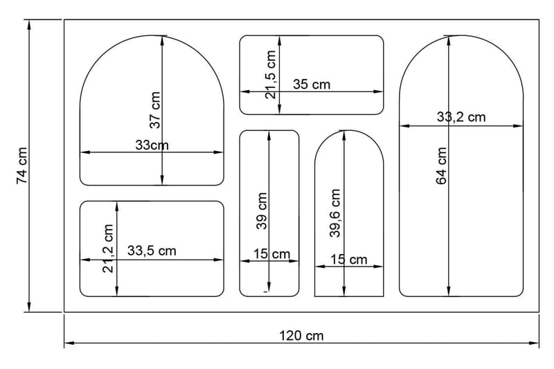Konsollbord Dalim 120 cm - Vit - Konsolbord & hallbord - Avlastningsbord & sidobord - Hallförvaring