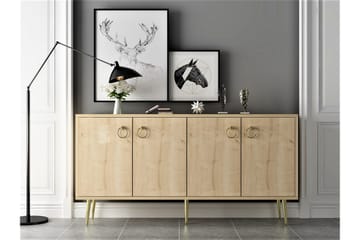 Konsollbord Drop 140x75 cm Brun - Hanah Home - Möbler - Bord & matgrupp - Avlastningsbord & sidobord - Konsolbord & hallbord